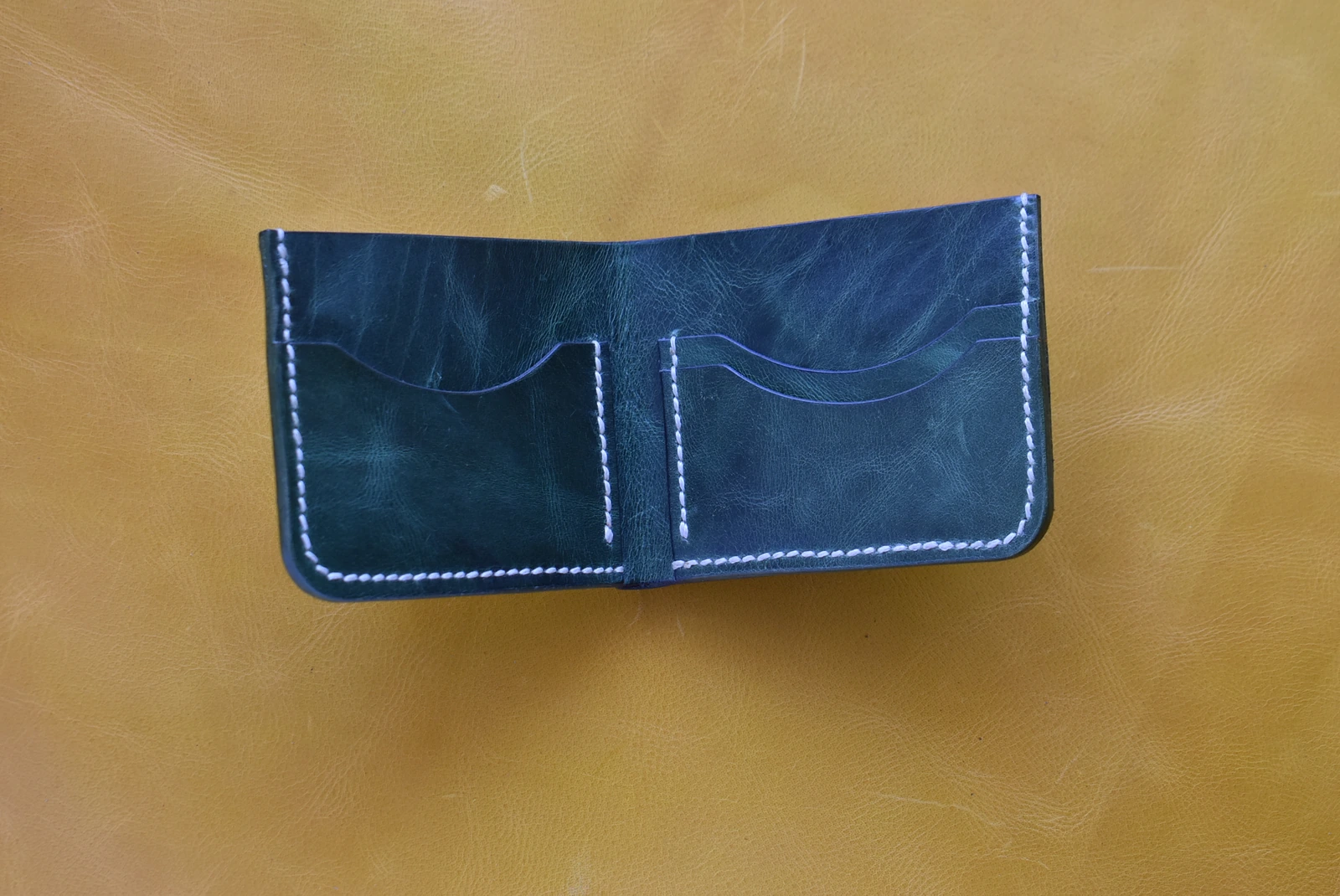 Handmade Wallet Green Unique design