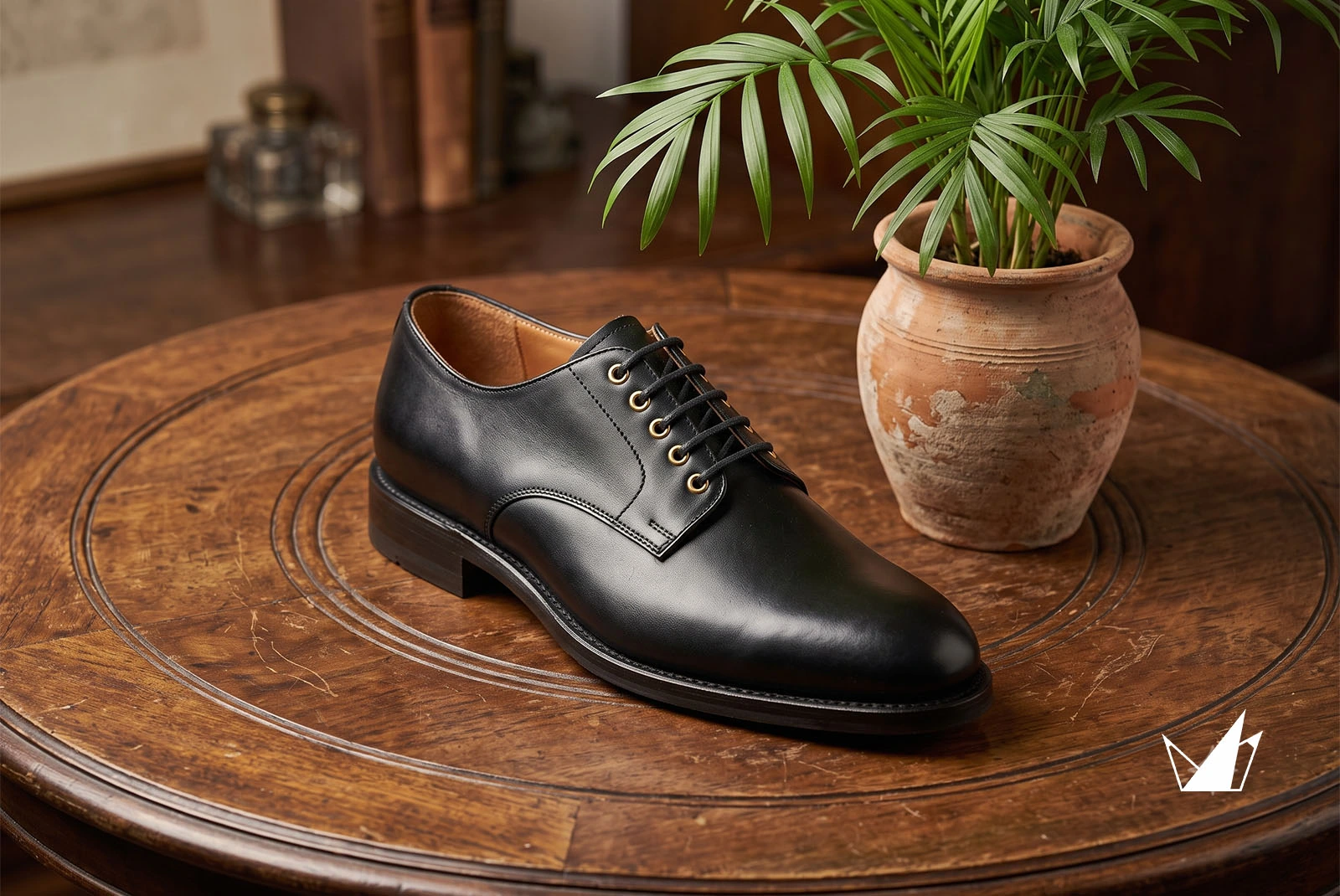 Handmade Formal Black Bossy